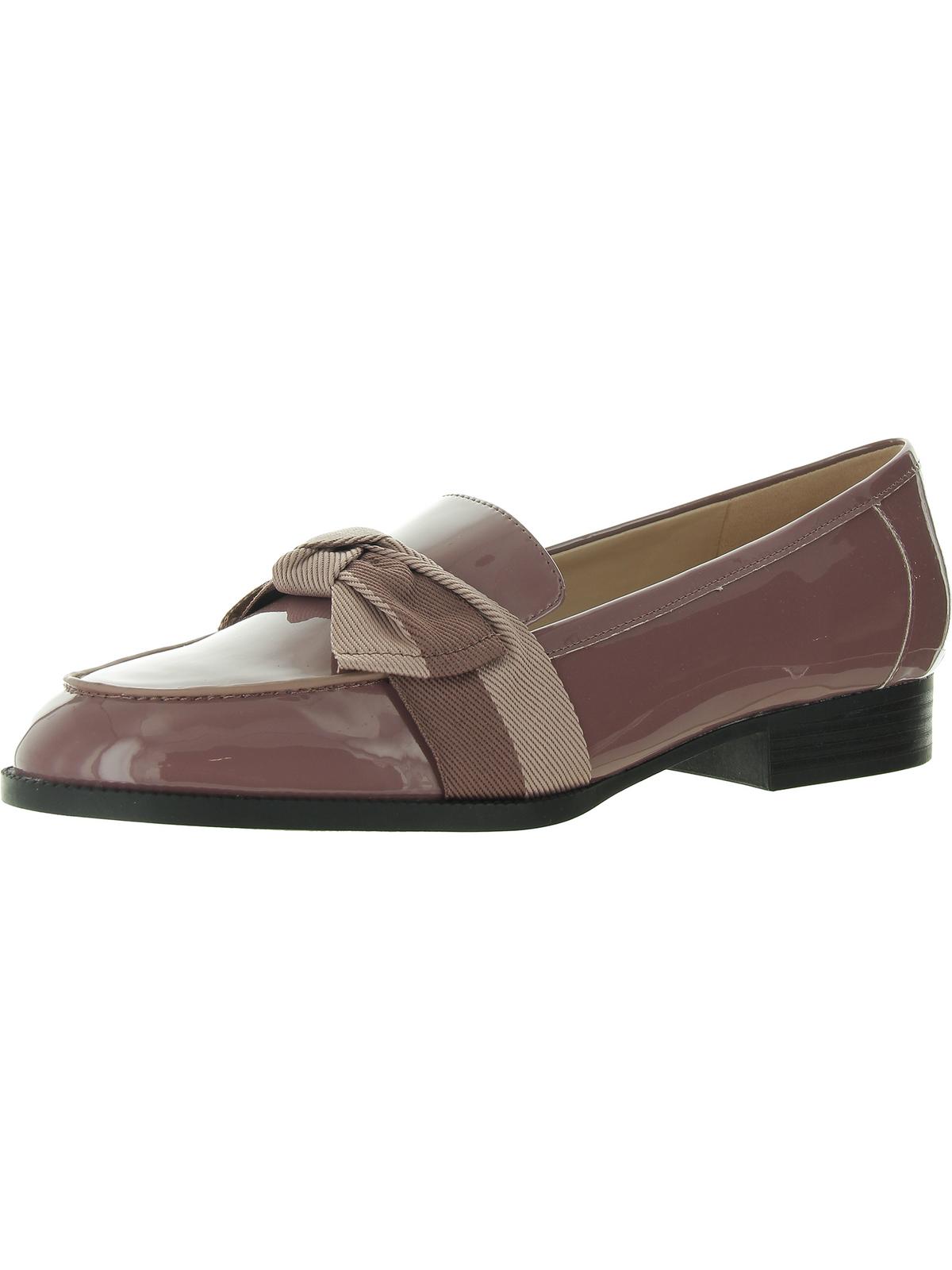 Bandolino Womens Lindio3 Patent Leather Slip On Loafers